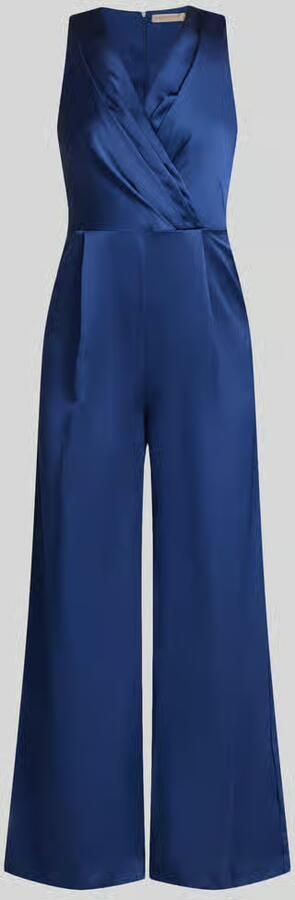 RINASCIMENTO Jumpsuit van satijn met V-hals - Foto 2