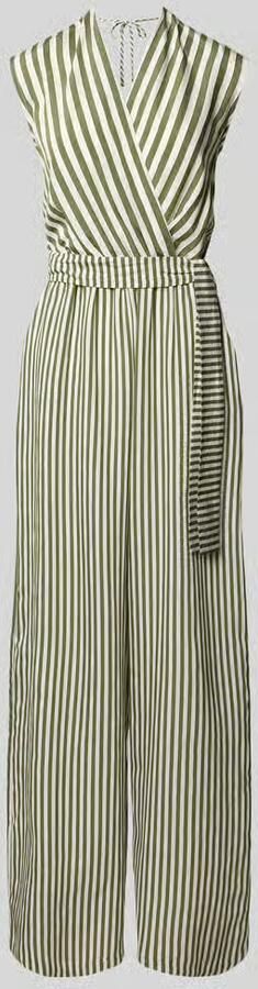 RINASCIMENTO Jumpsuit van viscosemix met V-hals - Foto 3