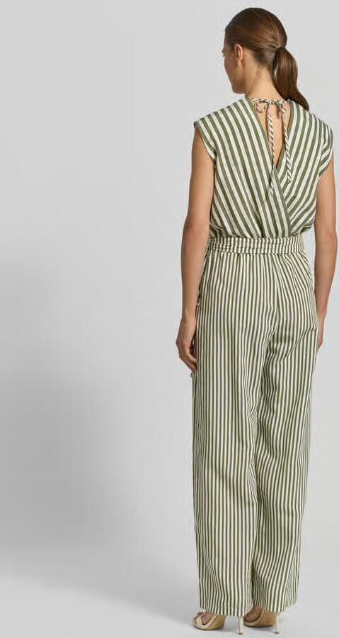 RINASCIMENTO Jumpsuit van viscosemix met V-hals - Foto 3
