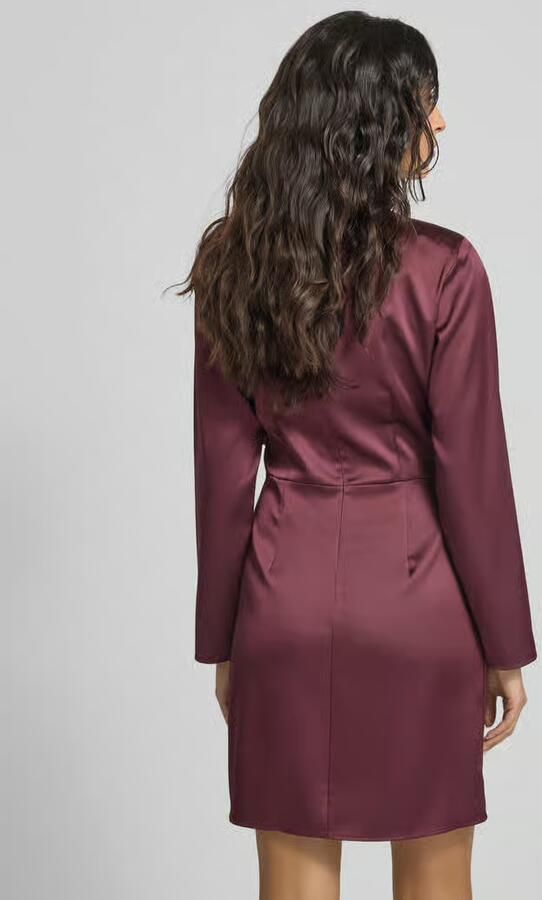 RINASCIMENTO Knielange cocktailjurk met ronde hals