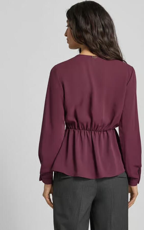 RINASCIMENTO Regular fit blouse met knoopdetail