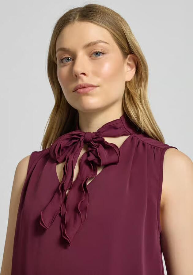 RINASCIMENTO Regular fit blousetop met sierstrik