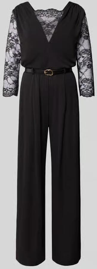 RINASCIMENTO Regular fit jumpsuit met kant