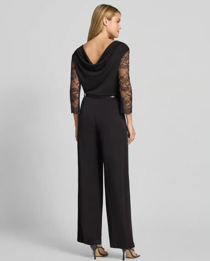 RINASCIMENTO Regular fit jumpsuit met kant - Foto 3
