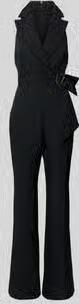 RINASCIMENTO regular fit jumpsuit met reverskraag