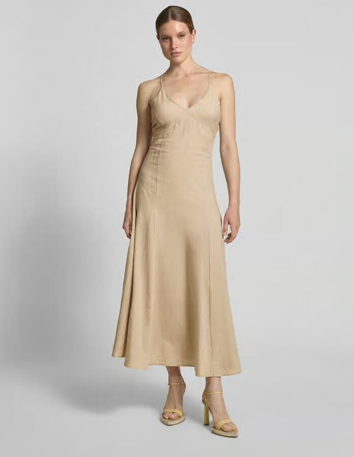 RINASCIMENTO regular fit linnen jurk met viscose - Foto 2