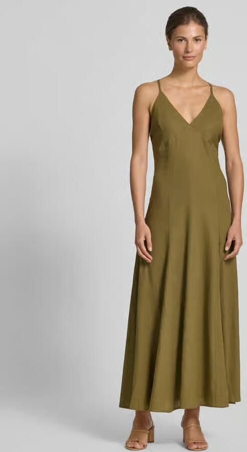 RINASCIMENTO regular fit linnen jurk met viscose - Foto 3