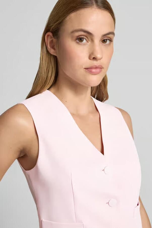 RINASCIMENTO Satijnen shirt met ronde hals