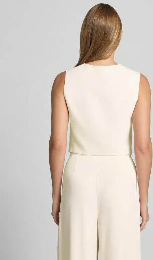 RINASCIMENTO Satijnen shirt met ronde hals - Foto 3