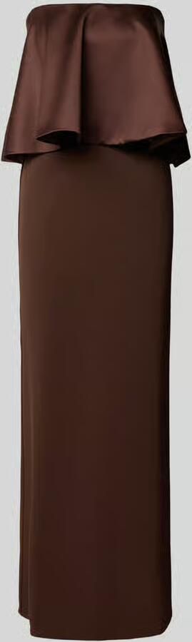 RINASCIMENTO slim fit maxi-jurk met satijn-garnering - Foto 3