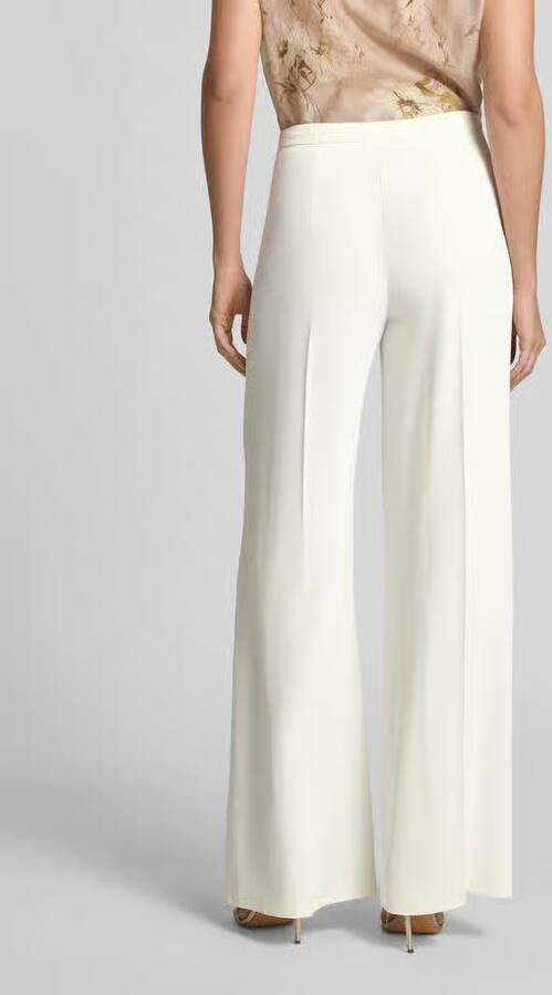 RINASCIMENTO Stoffen broek met persplooi