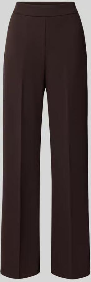 RINASCIMENTO straight fit stoffen broek met persplooien