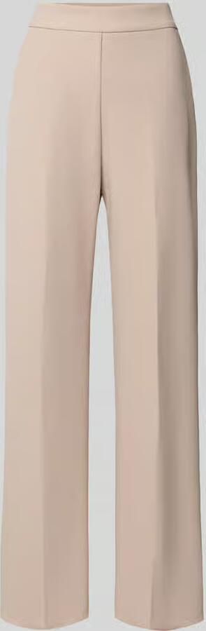 RINASCIMENTO straight fit stoffen broek met persplooien