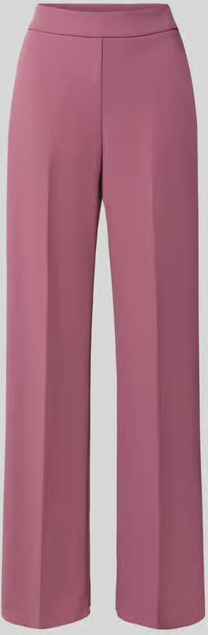 RINASCIMENTO straight fit stoffen broek met persplooien