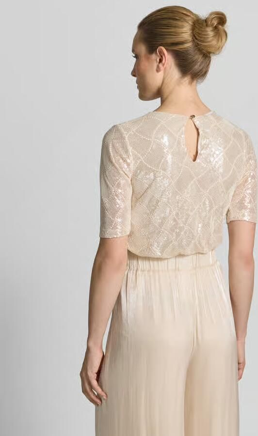 RINASCIMENTO t-shirt met pailletten en 1 2-mouwen - Foto 3
