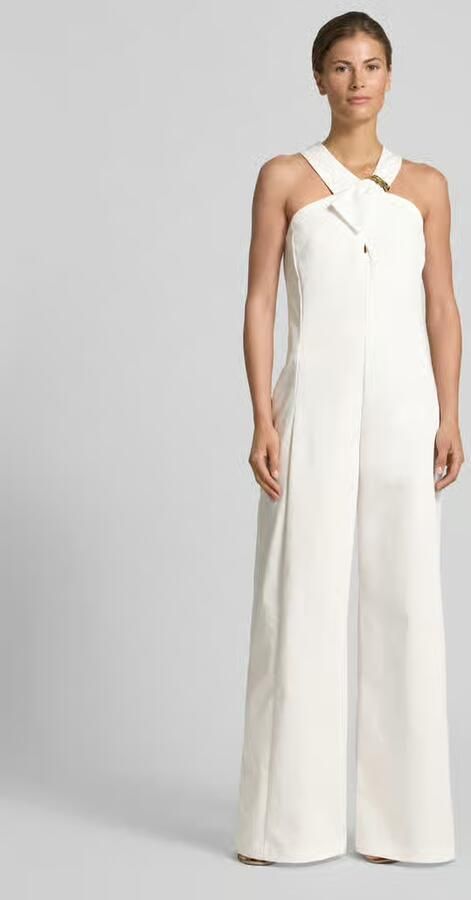 RINASCIMENTO wide fit jumpsuit met siergesp - Foto 2