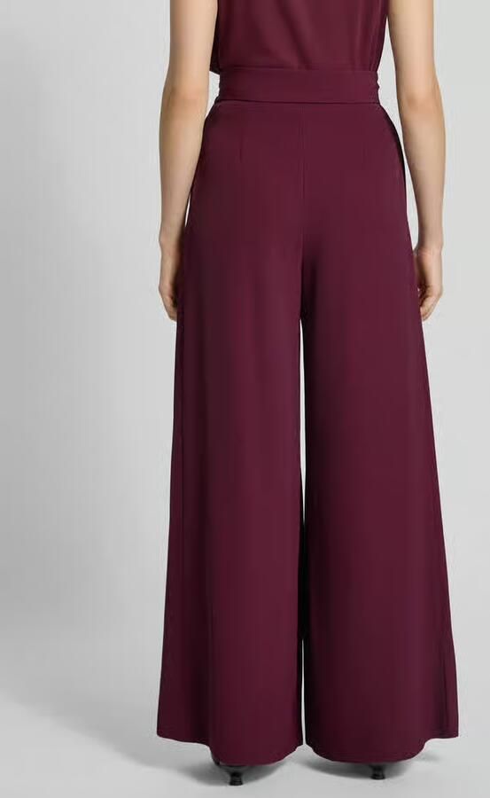 RINASCIMENTO Wide leg broek met plooien