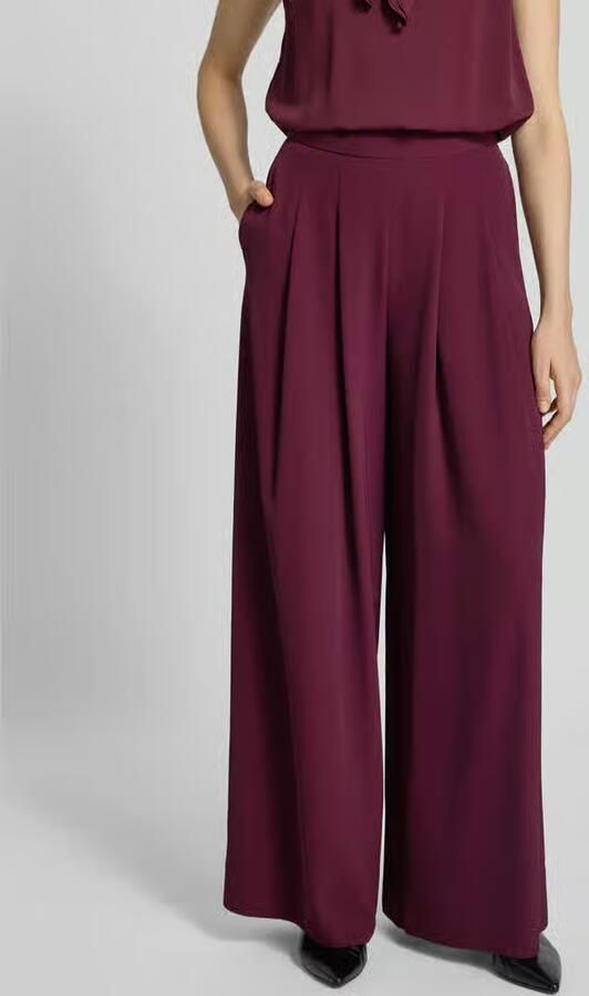 RINASCIMENTO Wide leg broek met plooien - Foto 2