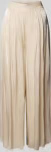 RINASCIMENTO Wide leg broek van vloeiende stof met elastische band