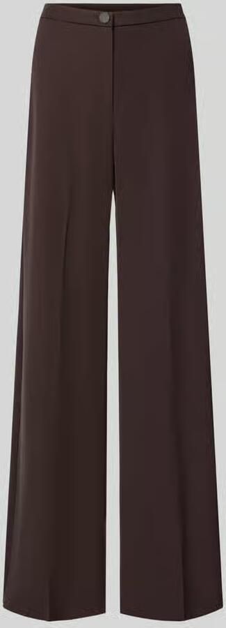 RINASCIMENTO wide leg stoffen broek met knoopsluiting