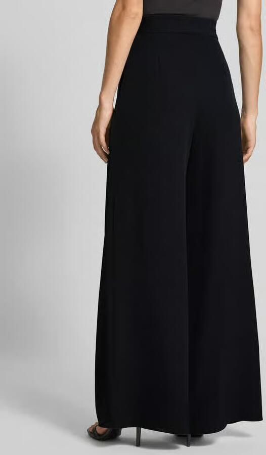 RINASCIMENTO Wide leg stoffen broek met plooien - Foto 3