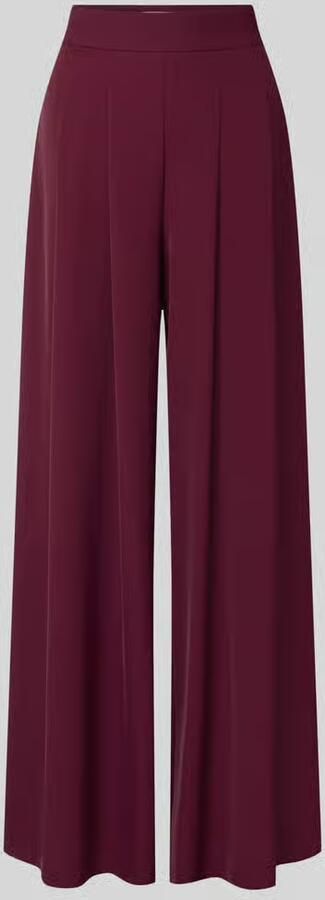 RINASCIMENTO wide leg stoffen broek met ritszakken