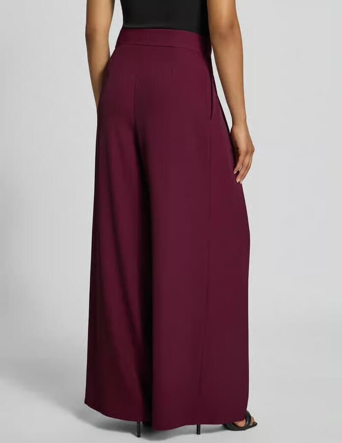 RINASCIMENTO wide leg stoffen broek met ritszakken - Foto 2