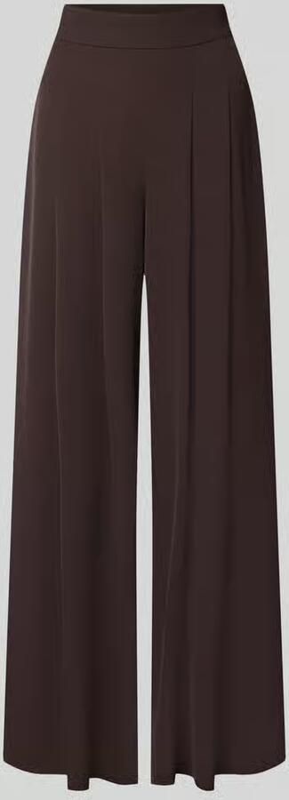 RINASCIMENTO wide leg stoffen broek met ritszakken