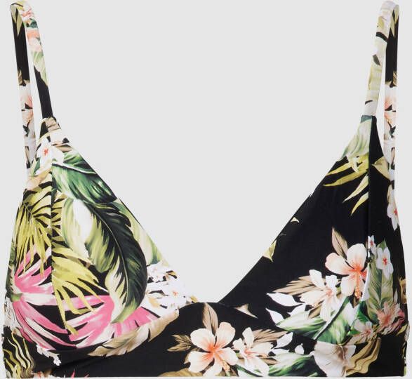 Rip Curl Bikinitop met all-over bloemenmotief