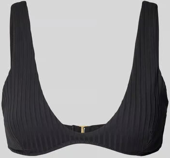 Rip Curl Bikinitop in bustiermodel met structuurmotief - Foto 3