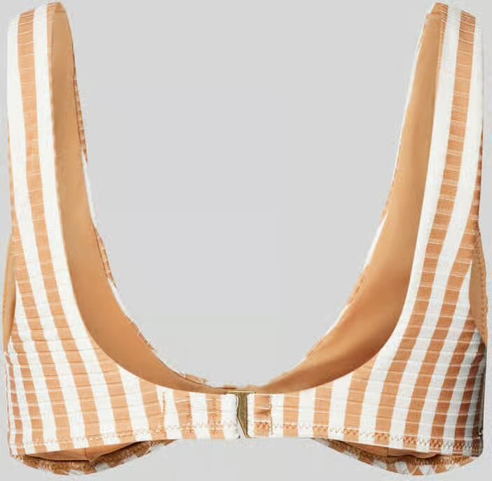 Rip Curl Bikinitop in bustiermodel met structuurmotief - Foto 2