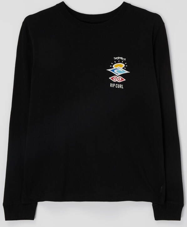 Rip Curl Shirt met lange mouwen en logo