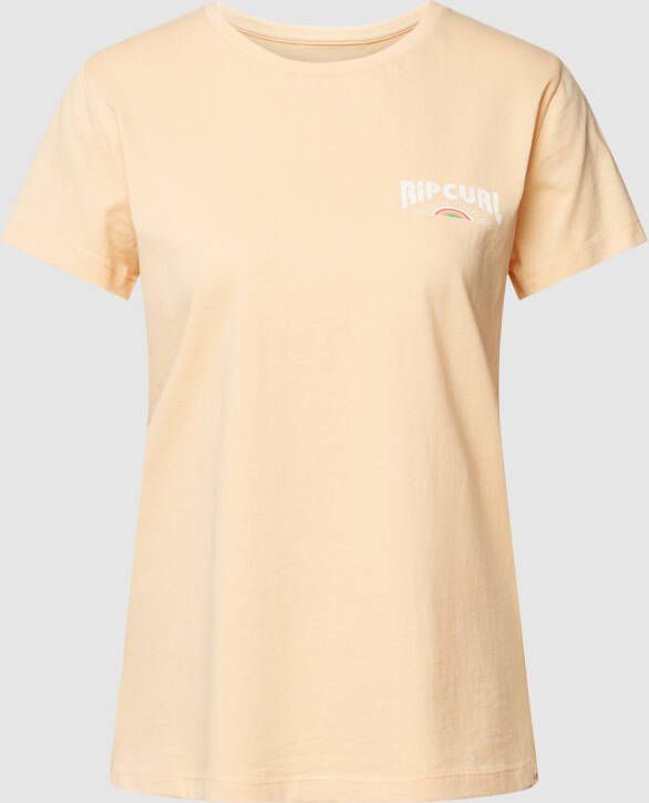 Rip Curl T-shirt met labelprints model 'DAYBREAK'