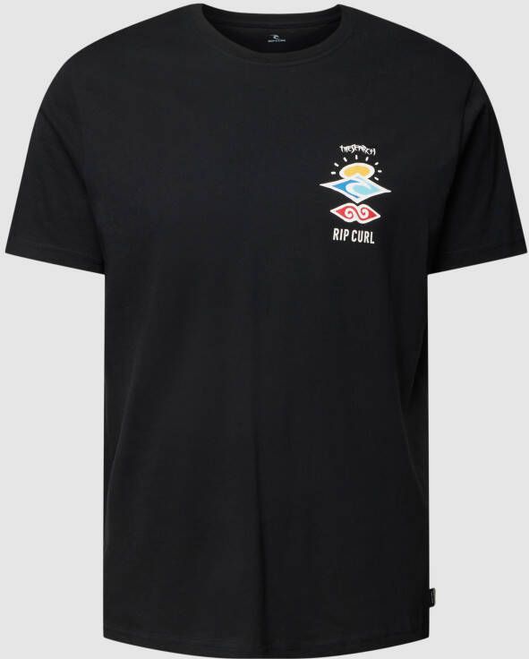 Rip Curl T-shirt met ronde hals model 'SEARCH ICON'