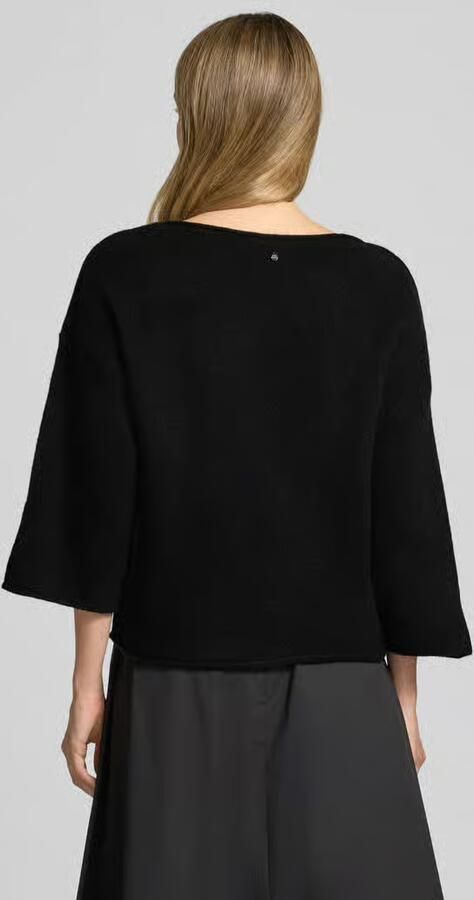 ROBE LÉGÈRE Gebreide pullover met linnen