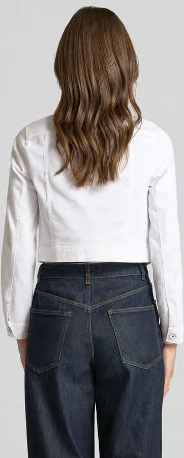 ROBE LÉGÈRE Jeansjack met knoopsluiting en borstzakken - Foto 4