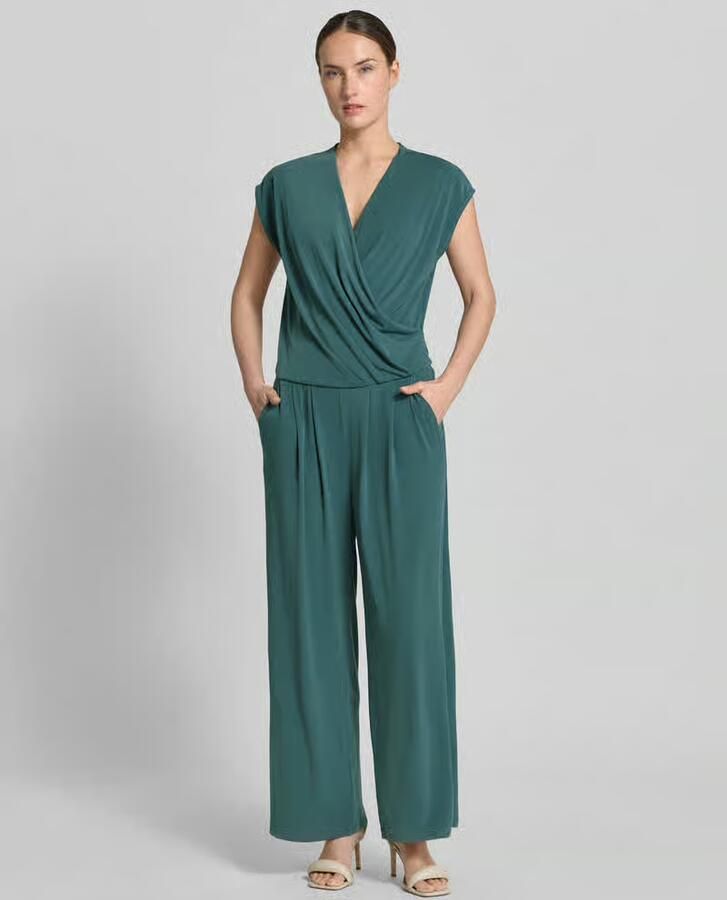 ROBE LÉGÈRE Jumpsuit in wikkellook met V-hals - Foto 2