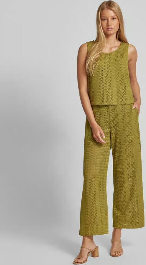 ROBE LÉGÈRE Jumpsuit met ajourpatroon - Foto 2
