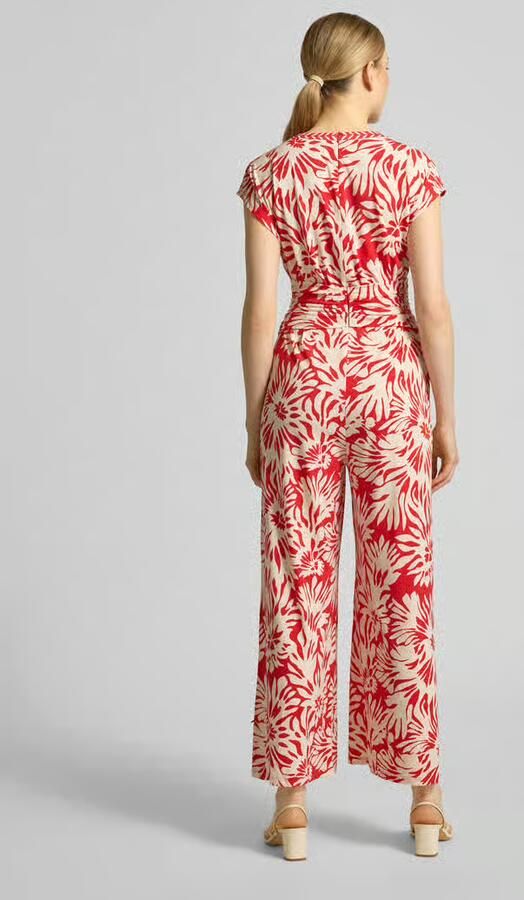 ROBE LÉGÈRE Jumpsuit met V-hals en steekzakken - Foto 3