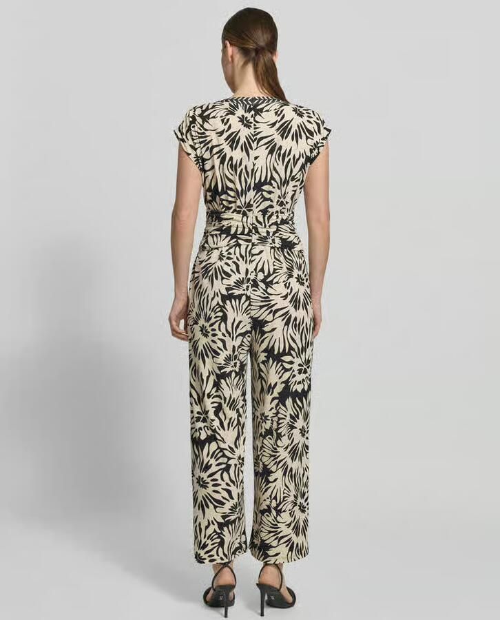 ROBE LÉGÈRE Jumpsuit met V-hals en steekzakken - Foto 2