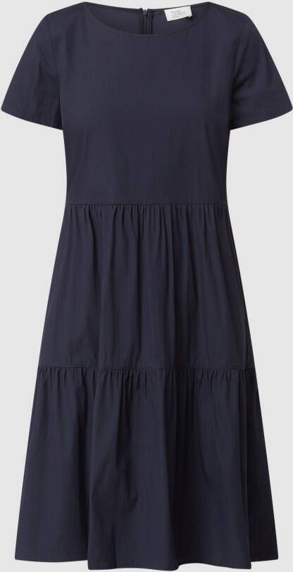 ROBE LÉGÈRE Knielange jurk in laagjeslook