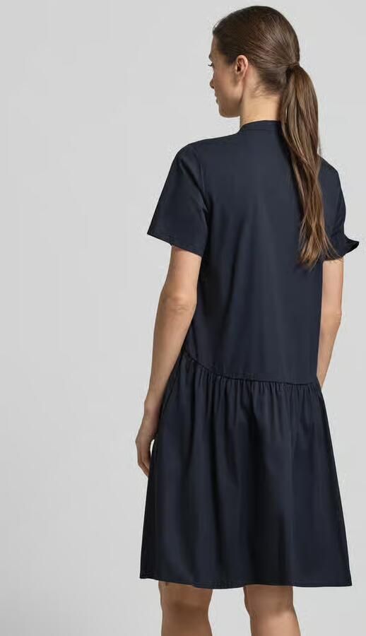 ROBE LÉGÈRE Knie-lang jurkje met V-hals en knoopsluiting