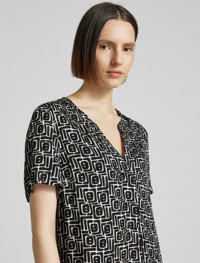 ROBE LÉGÈRE Knielange jurk met all-over motief - Foto 2