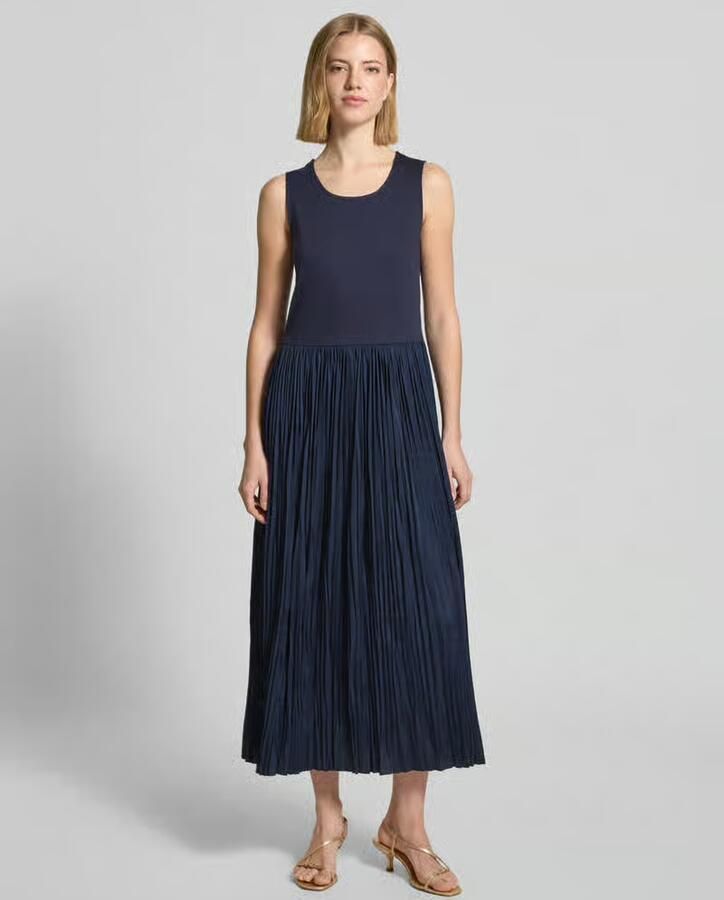 ROBE LÉGÈRE midi-jurk in 2-in-1-look met ronde hals - Foto 3