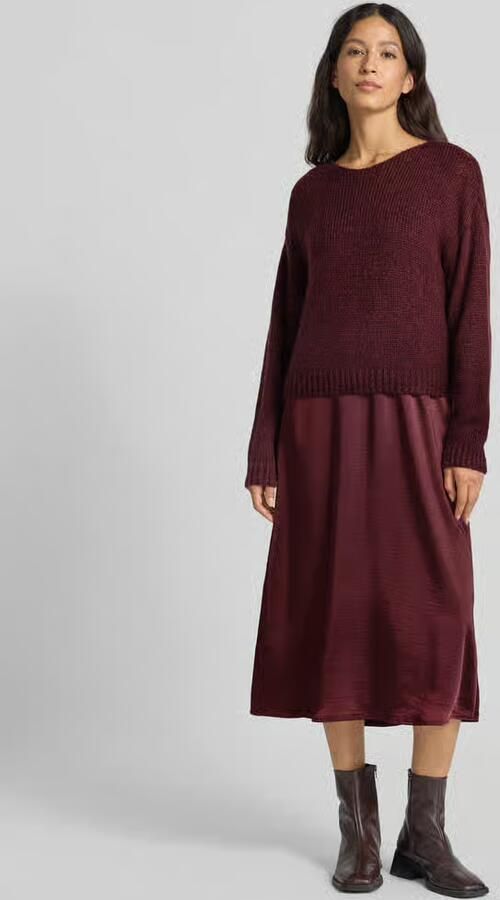 ROBE LÉGÈRE Midi-jurk in dubbele-laagjeslook - Foto 2