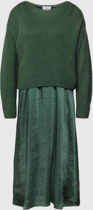 ROBE LÉGÈRE Midi-jurk in tweedelig design