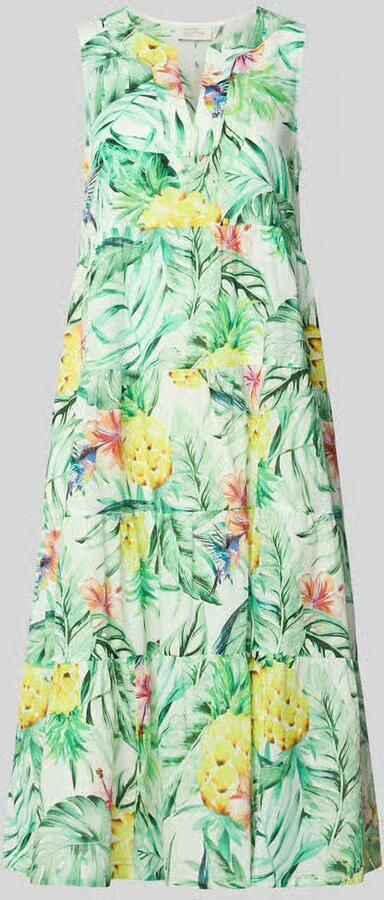 ROBE LÉGÈRE midi-jurk met all-over bloemenmotief - Foto 2