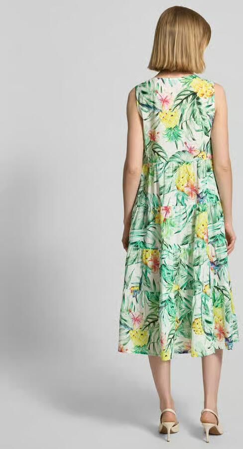 ROBE LÉGÈRE midi-jurk met all-over bloemenmotief - Foto 3