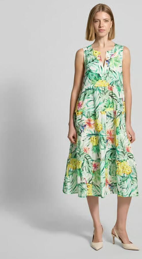 ROBE LÉGÈRE midi-jurk met all-over bloemenmotief - Foto 2