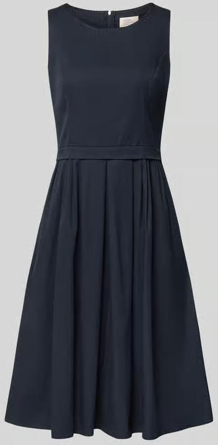 ROBE LÉGÈRE Midi-jurk met Ronde hals - Foto 2